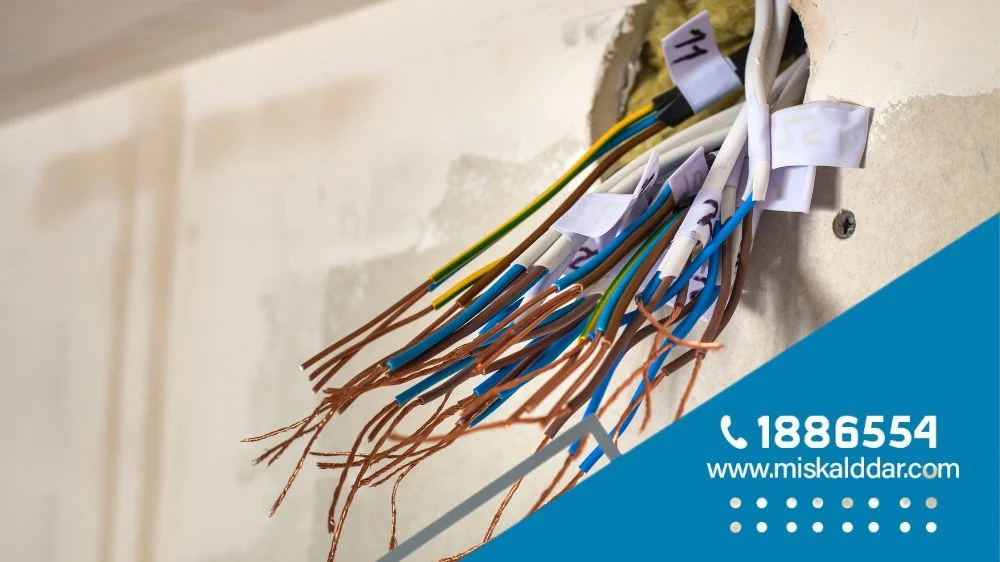 تركيب التوصيلات الكهربائية