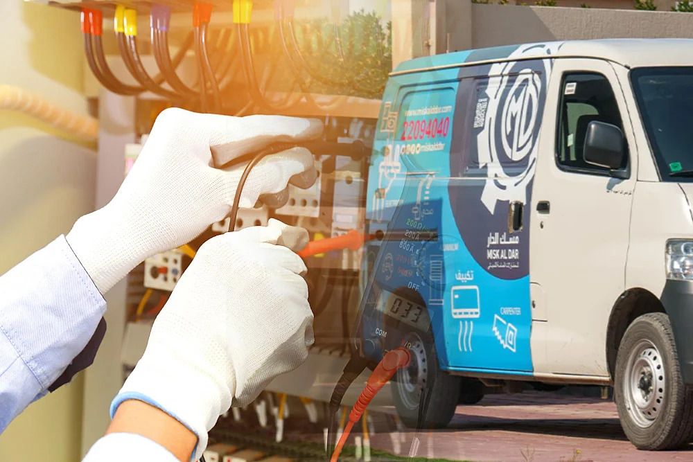 فني كهربائي جابر الاحمد