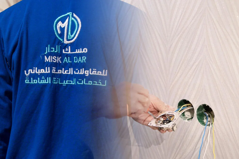 خدمة تأسيس الكهرباء من شركة مسك الدار