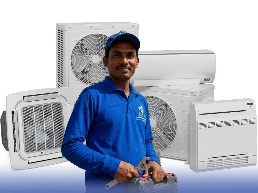 فني تصليح وحدات تكييف هندي